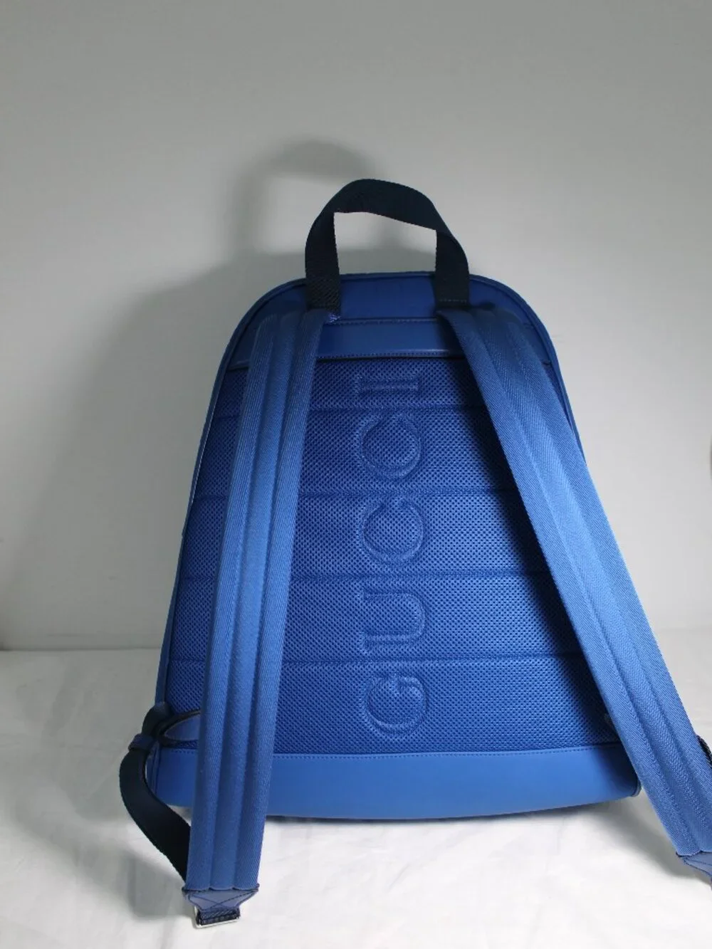 NEW Gucci GG Rubber Effect Backpack Edge 834491 UNISEX